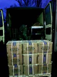 Допомогу зі Швейцарії для Полтавського військового госпіталя передали Лицарі Колумба